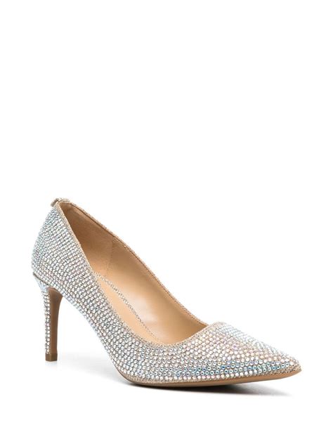 michael kors rhinestone pumps.